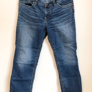 Silver Jeans Suki Capri Pants